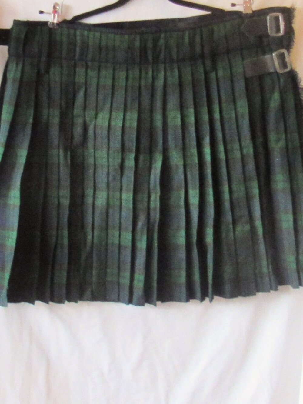 Stillwater Black Watch Tartan Kilt, Very Heavy, Size 48        Cl421
